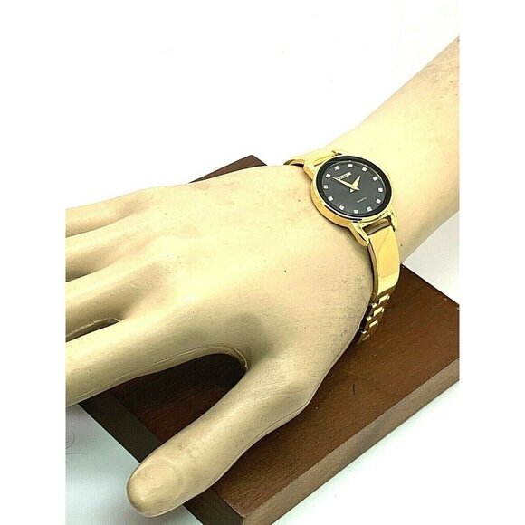 Citizen Women's Watch EZ6372-69E Quartz 26mm Black Dial Gold Stainless S… - Picture 4 of 12